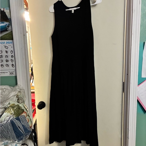 Elegant Black Sleeveless Dress NWT Edited By Remi Bader Pleated - Picture 7 of 8